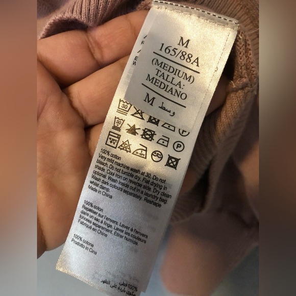 AllSaints Elle eyelet jumper size M - Picture 9 of 14